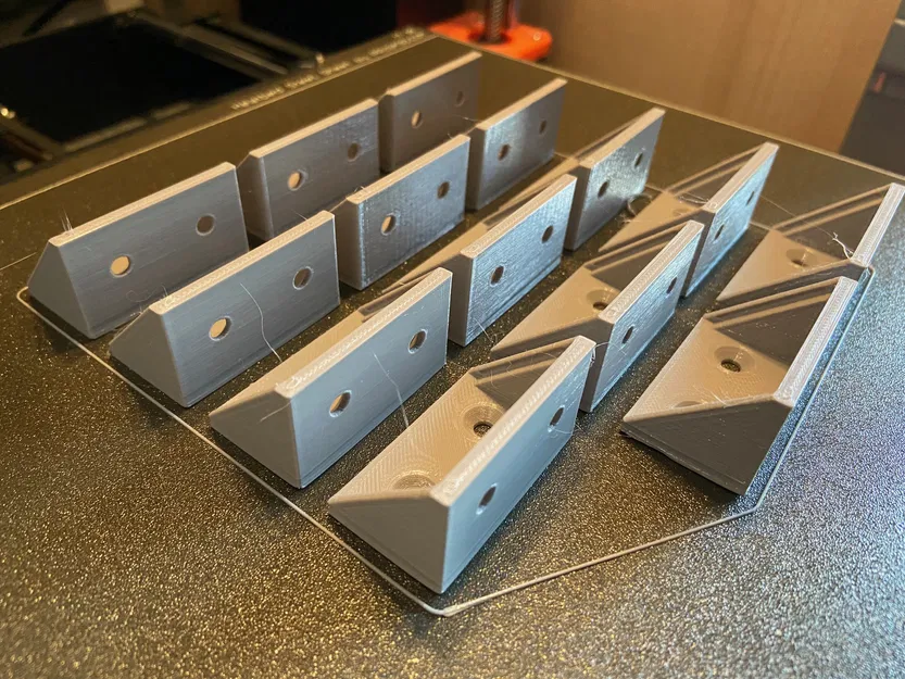 Kệ hoặc Giá đỡ - Ốc vít giấu kín / Fachträger ohne sichtbare Schrauben 25 x 25 x 40 - Image 4