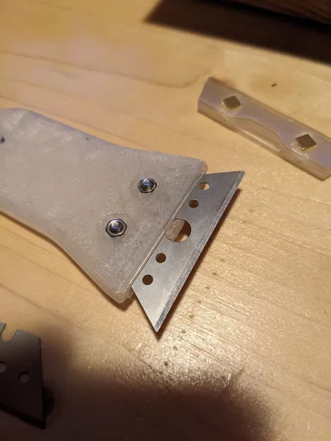 Dao cạo lưỡi dao đa năng có nắp bảo vệ - Lưỡi dao có ba khía - Image 5