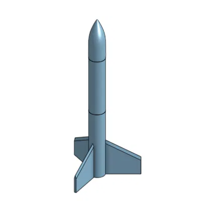 Tên lửa mô hình hoạt động được