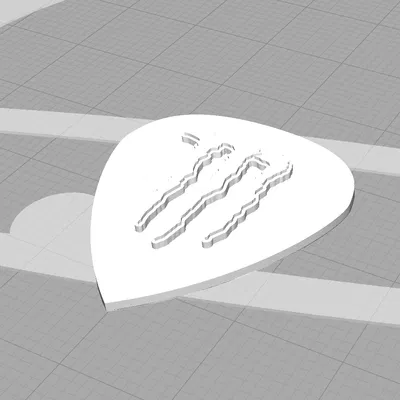 MÓNG GUITAR HÌNH MONSTER ENERGY