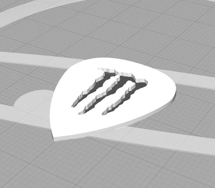 MÓNG GUITAR HÌNH MONSTER ENERGY - Image 2