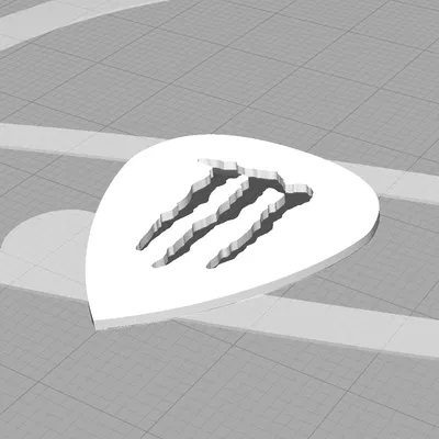 MÓNG GUITAR HÌNH MONSTER ENERGY