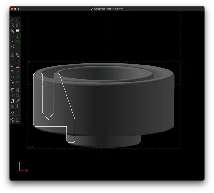 Adapter Phễu AeroPress Cho Quadrilla - Image 3
