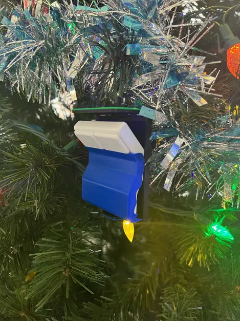 Móc Trang Trí Giáng Sinh Hình Giường Điều Chỉnh Được - Image 1