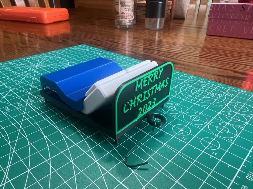 Móc Trang Trí Giáng Sinh Hình Giường Điều Chỉnh Được - Image 2