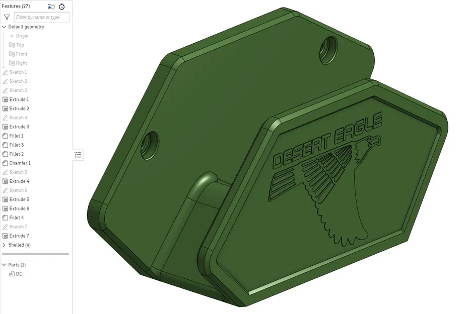 Giá Treo Tường Súng Airsoft Desert Eagle - Image 3