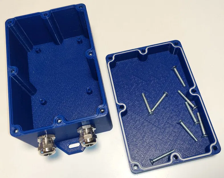 Hộp đựng dự án điện tử tùy chỉnh, chống nước IP65/IP67 bằng OpenSCAD - Image 3