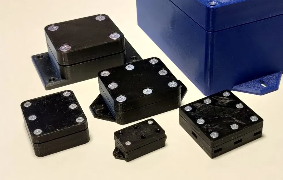 Hộp đựng dự án điện tử tùy chỉnh, chống nước IP65/IP67 bằng OpenSCAD - Image 7