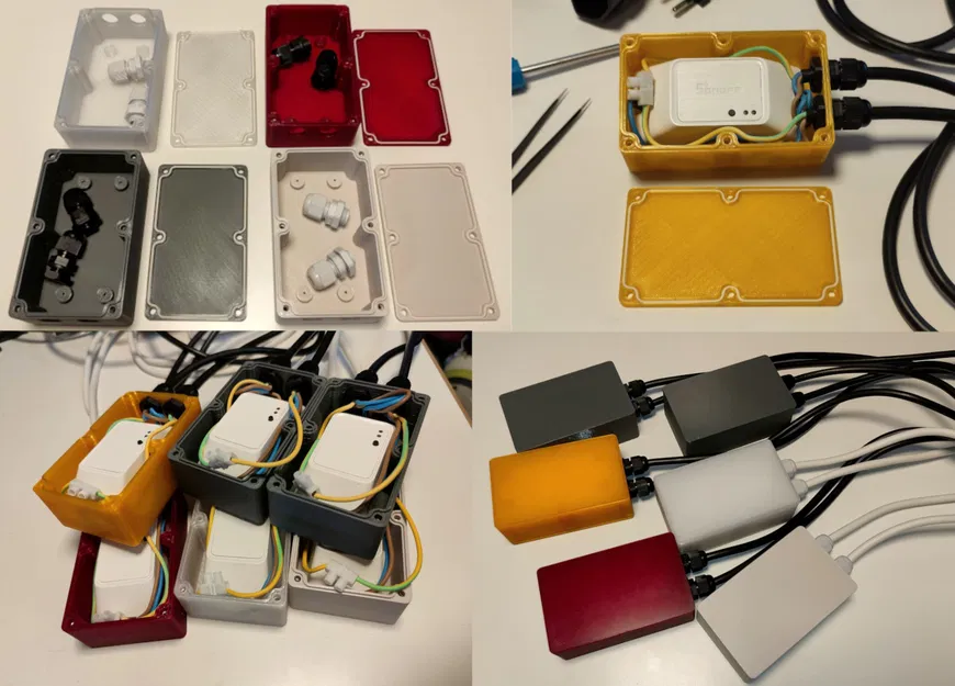 Hộp đựng dự án điện tử tùy chỉnh, chống nước IP65/IP67 bằng OpenSCAD - Image 14