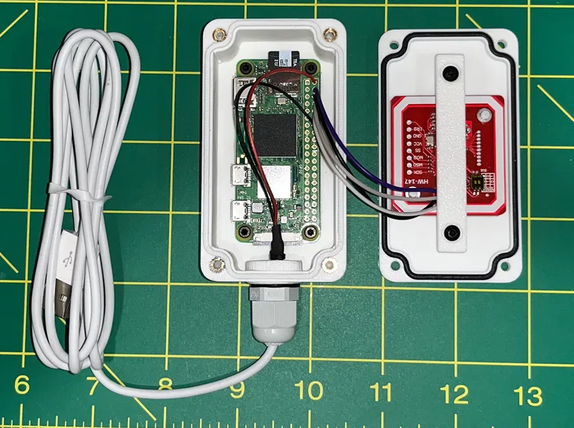 Đầu đọc Apple HomeKey với Vỏ chống nước Raspberry Pi có Gioăng - Image 2