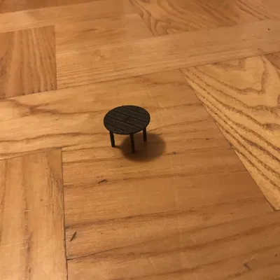 Mô hình Mini Tabel - Bàn Tròn