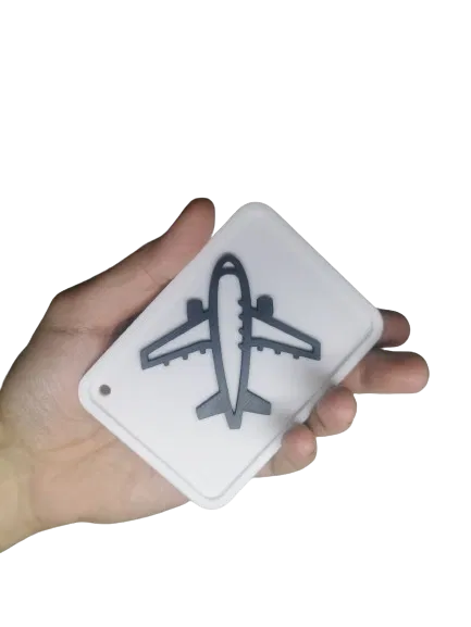 Thẻ Hành Lý Du Lịch Hai Mảnh - Image 2