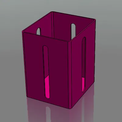 Thùng Rác Mini Đơn Giản