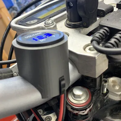 Vỏ Gắn Đồng Hồ Volt Cho Xe Máy