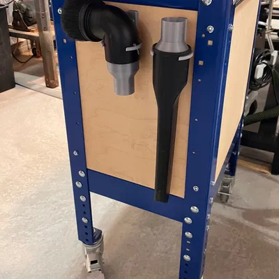 Kệ giữ phụ kiện máy hút bụi 2.5"