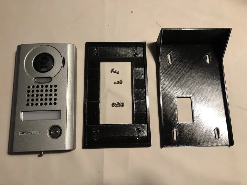 Chân đế nghiêng và che mưa cho Hệ thống chuông cửa có hình AIPHONE - Image 2