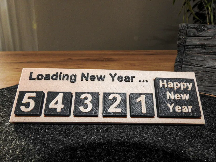 Bảng Đếm Ngược Chào Năm Mới 'Loading New Year' - Image 1