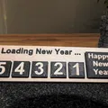 Bảng Đếm Ngược Chào Năm Mới 'Loading New Year' - Thumbnail 1