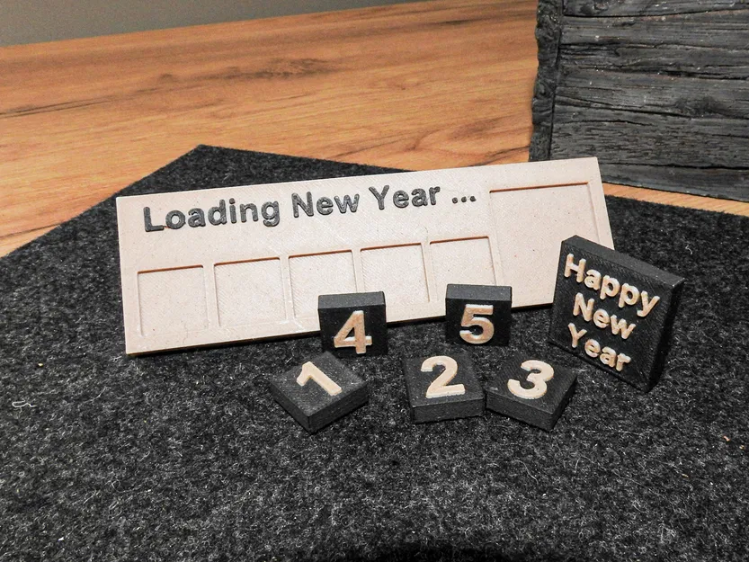 Bảng Đếm Ngược Chào Năm Mới 'Loading New Year' - Image 3