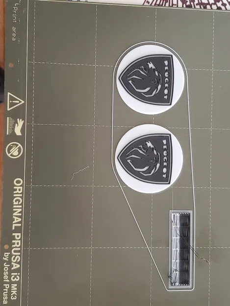 Nắp Logo Mâm Xe Peugeot - Image 3