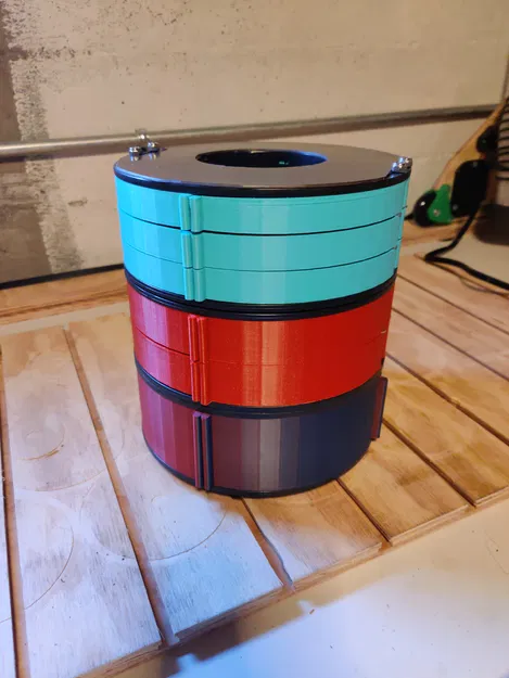 Hộp Đựng Đồ Câu Tái Chế Từ Cuộn Dây - Image 3