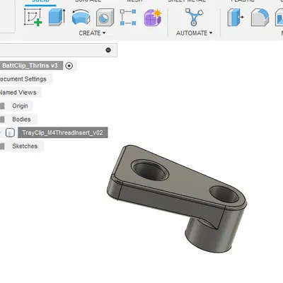 Khay pin ngắn RC 1/8 Xray XB8E