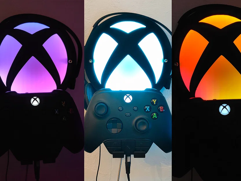 Giá Treo Tường Tay Cầm Xbox One / Hộp Đèn - Image 1