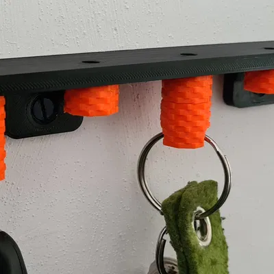 Giá treo chìa khóa có móc nam châm