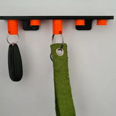 Giá treo chìa khóa có móc nam châm