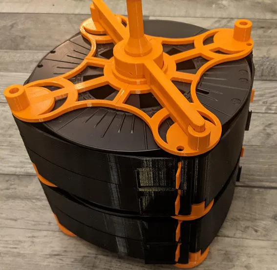 Hộp Đựng Cuộn Sợi Chắc Chắn, Xếp Chồng, Tái Chế - Image 1