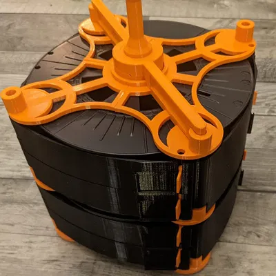 Hộp Đựng Cuộn Sợi Chắc Chắn, Xếp Chồng, Tái Chế