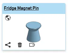 Nam Châm Tủ Lạnh Kiểu Ghim - Image 3