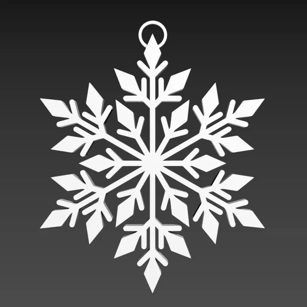 Mẫu Bông Tuyết 3D - Image 1