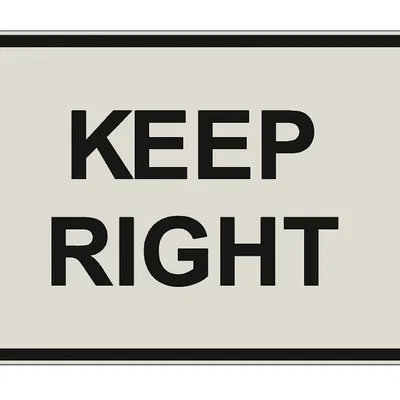 BIỂN BÁO - ĐI LÊN BÊN PHẢI