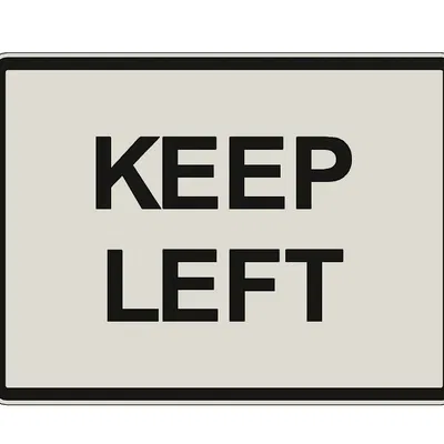 BIỂN BÁO - ĐI LÀN TRÁI