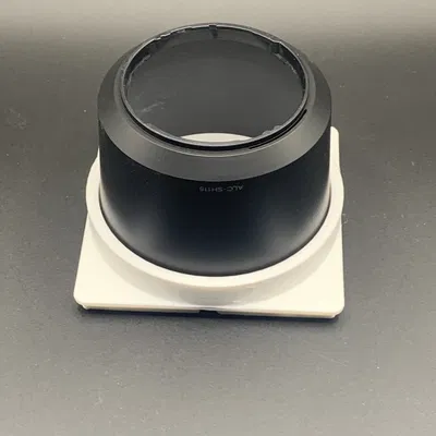 Chụp ống kính Sony alc-sh115 theo chuẩn Gridfinity