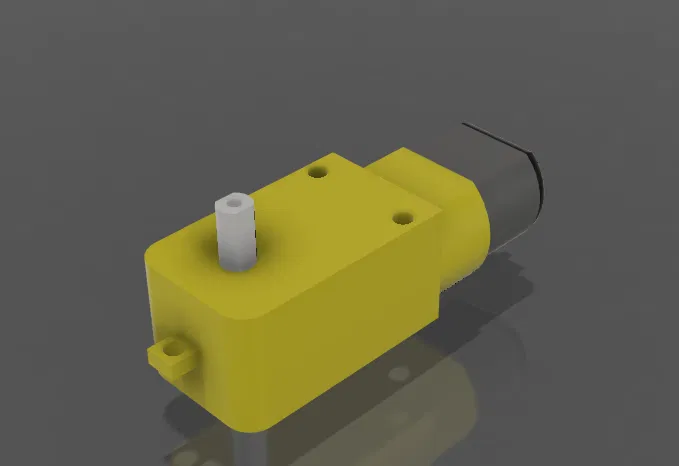 Mô hình 3D Hộp Giảm Tốc Động Cơ CC - Image 1