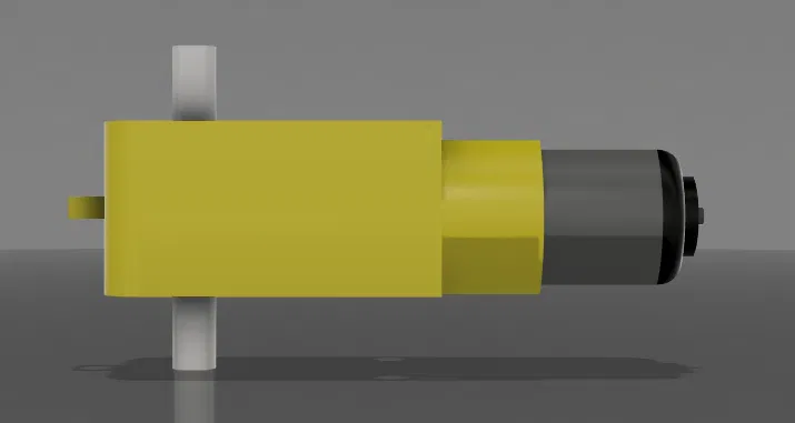 Mô hình 3D Hộp Giảm Tốc Động Cơ CC - Image 3