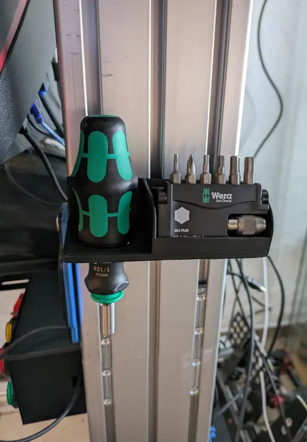 Khay Đựng Dụng Cụ Wera Cho Thanh Nhôm 120x40 Hoặc Dàn Giả Lập Đua Xe - Image 1