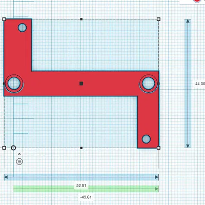 Giá đỡ Input Shaper di động cho extruder Bear