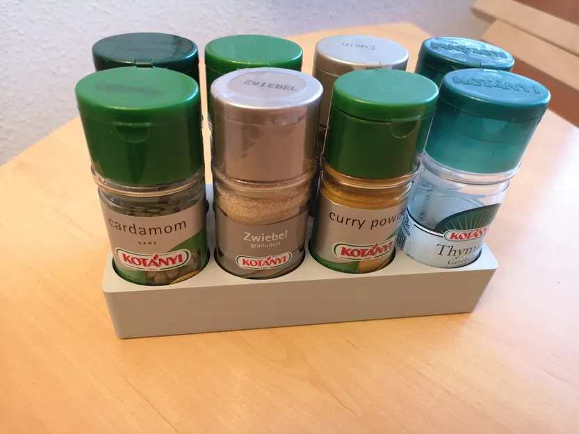 Khay đựng chai Kotanyi (có hỗ trợ Gridfinity) - Image 1