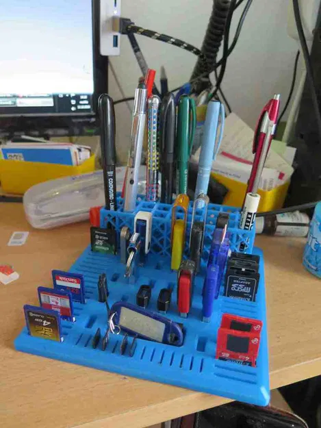 Kệ Tổ Chức Bàn Làm Việc Cho Bút và Thiết Bị - Image 4