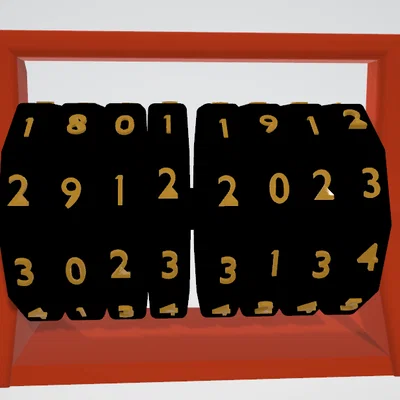 Bộ đếm ngày đơn giản