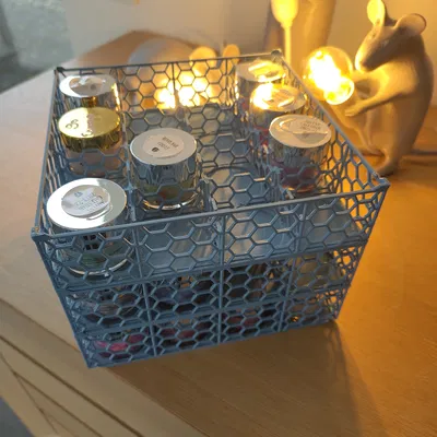 Kệ Tổ Chức Hộp Thủy Tinh HexaStack Doonails / Revel