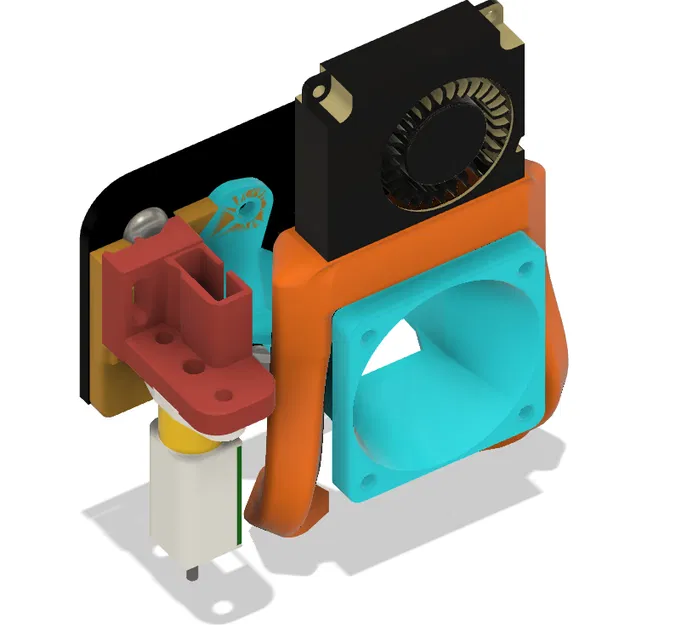 MinV2 Ender3 Mount Quạt có thể điều chỉnh Mount BL-Touch - Image 4