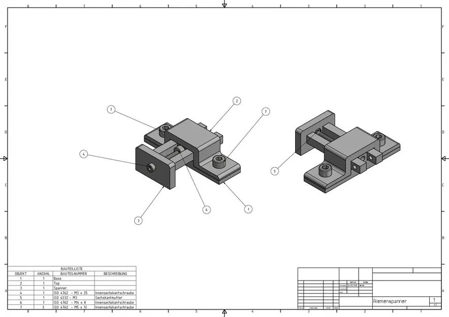 Bộ căng dây đai Y cải tiến cho Anet AM8 - Image 5