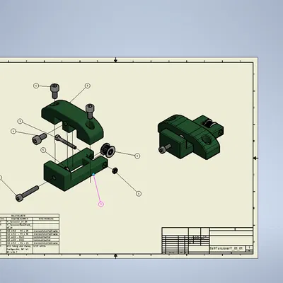 Bộ Căng Dây Curoa Y Cho Máy Anet AM8