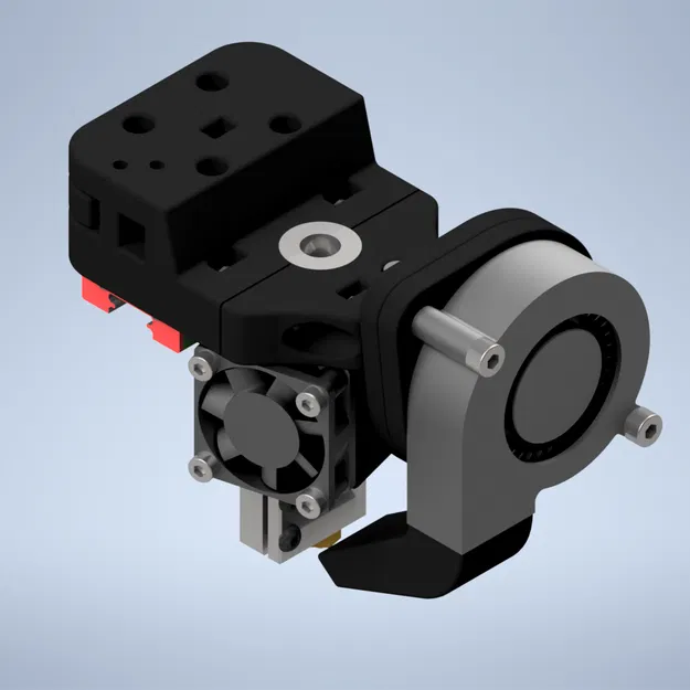 Bộ giữ hotend E3D 6V cho Anet AM8 MGN12 - Image 1