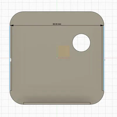 Vỏ trước và sau cho Cảm biến nhiệt độ độ ẩm Tuya WIFI Smart