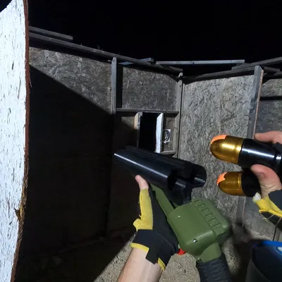 Súng phóng lựu/shotgun airsoft nòng đôi Libra 40mm